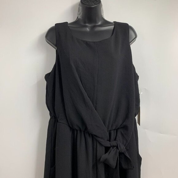 Winslow Collection Women's Sleeveless Front Tie Wide Leg Jumpsuit Size 3X NWOT - Picture 3 of 15